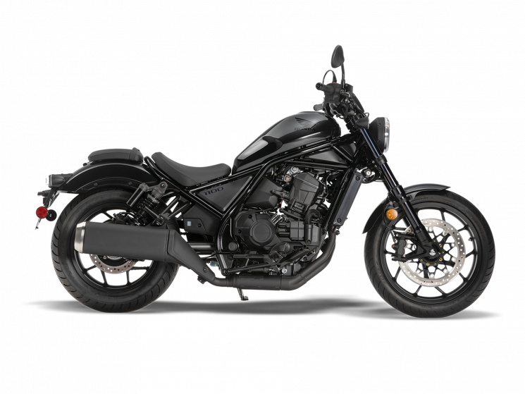 Honda REBEL 1100 DCT Noir poudre à canon métallisé 2021